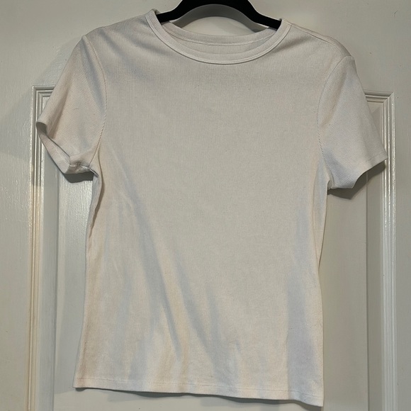 No Boundaries White Short Sleeve Fitted Tee - Picture 1 of 4